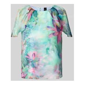 Blouseshirt met ronde hals