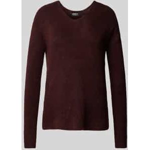 Pullover met V-hals, model 'CAMILLA'