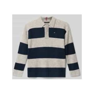 Relaxed fit gebreide pullover met wol