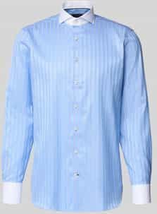 OLYMP SIGNATURE - Overhemd - Lichtblauw - Tailored Fit - SIGNATURE Cutaway