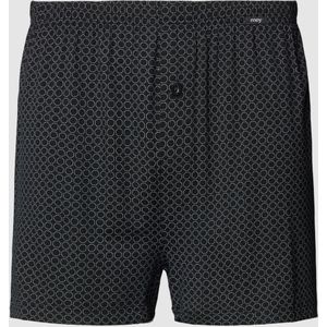 Boxershort met all-over motief, model 'SILVER CIRCLE'