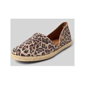 Espadrilles in dierenlook, model 'CARMEN LEOPARDO'