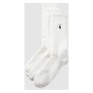 Polo Ralph Lauren - Sokken - Wit - Katoen - 3-Pack