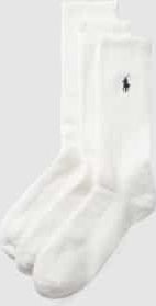 Polo Ralph Lauren - Sokken - Wit - Katoen - 3-Pack