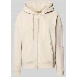 Oversized sweatjack met capuchon