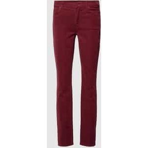 Skinny fit corduroy broek van katoenmix, model 'Roxanne'