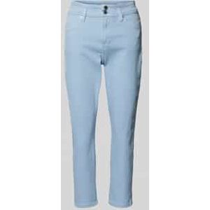 Slim fit broek in verkorte pasvorm