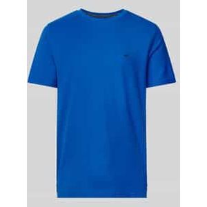 T-shirt met logostitching