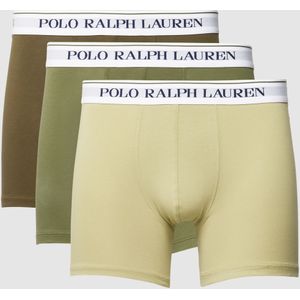 Boxershort met elastische logoband in een set van 3 stuks