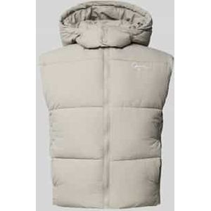 Bodywarmer met capuchon