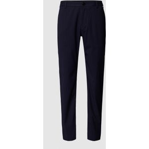 Slim fit pantalon met viscose