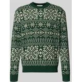 Regular fit gebreide pullover van een wolmix, model 'HOLGER'