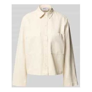 Overhemdblouse met knoopsluiting