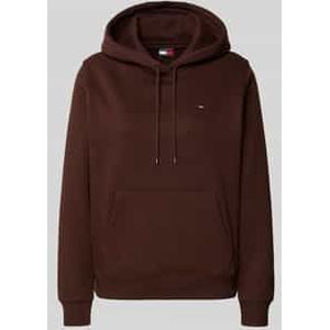 Tommy Jeans - Regular Fit - Hoodie - Effen - Katoenmix