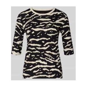 T-shirt met 3/4-mouwen
