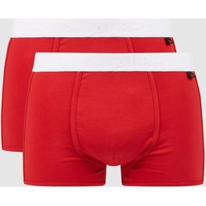 Boxershort met elastische logo in band in een set van 2 stuks