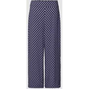 Opus - Wijde Broek - Zwart - Katoen