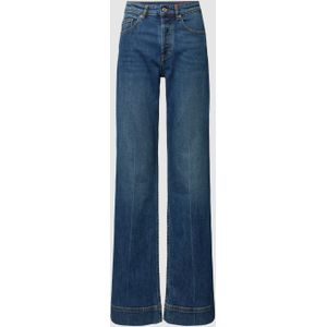 Bootcut jeans met persplooien, model 'VINCENTE DENIM ECO'