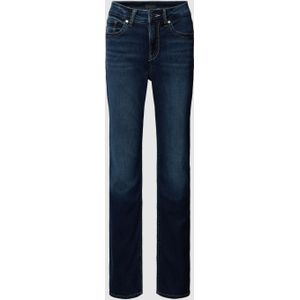 Straight leg high rise jeans in 5-pocketmodel, model 'AVERY'