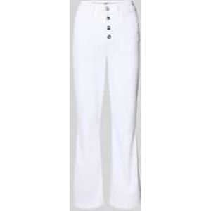 Flared jeans met knoopsluiting, model 'PRINCESS'