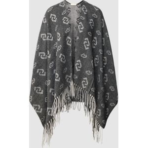 Poncho met all-over print