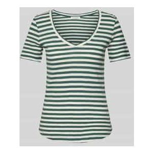 Regular fit T-shirt van slubjersey