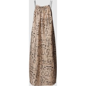 Maxi jurk van lyocellmix met all-over motief, model 'ANETTE'