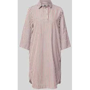 Knielange jurk met 3/4-mouwen, model 'DERRY'