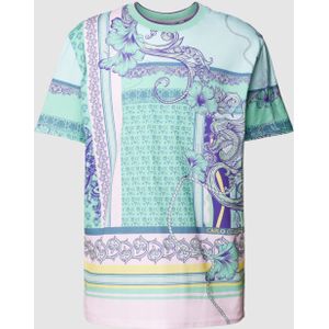 T-shirt met all-over motief