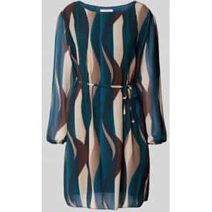 Mini-jurk met strikceintuur, model 'Sa44raa'