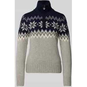 Noorse trui van wolmix, model 'Myking'