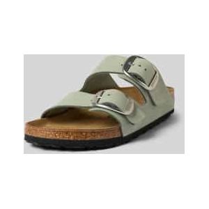 Sandalen van leer, model 'Arizona Big Buckle'