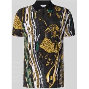 Regular fit poloshirt met korte knoopsluiting