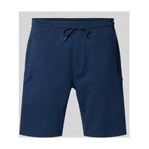 Korte broek met elastische band en tunnelkoord