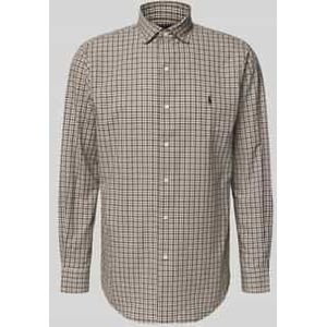 Custom fit vrijetijdsoverhemd met kentkraag