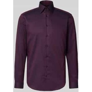 Christian Berg Men - Zakelijk Overhemd - Puur Katoen - Regular Fit - Kentkraag