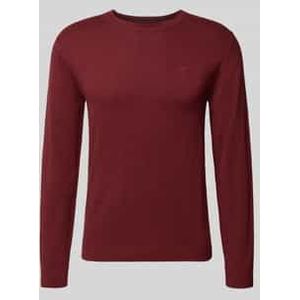 TOM TAILOR - Trui - Bordeaux - Knitwear - Lange Mouw