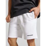 Pegador - Korte Broek - Zwart/Wit - Loosefit - Gevoerde Zoom/Rand