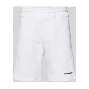 Pegador - Korte Broek - Zwart/Wit - Loosefit - Gevoerde Zoom/Rand