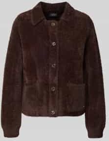 s.Oliver BLACK LABEL - Gebreid Jack - Two-tone - Boxy Fit