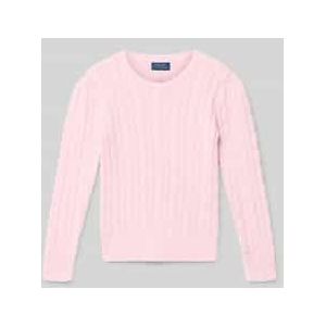 Polo Ralph Lauren - CABLE CN-SWEATER-PULLOVER - Trui - Roze
