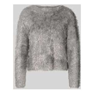 Regular fit pullover van imitatiebont, model 'Lizi'