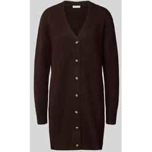 Relaxed fit cardigan met wol