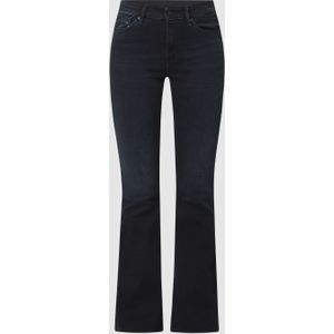 Flared jeans met stretch, model 'Marie'