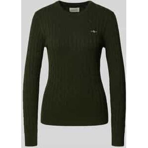 Gant - Gebreide Pullover - Dames - Kabelpatroon