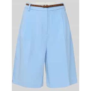 Bermuda met steekzakken en riem