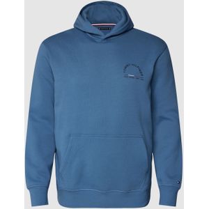 PLUS SIZE hoodie met labelprint, model 'SHADOW'