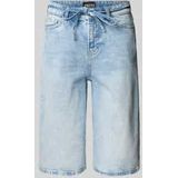 Denim Short - Mid-waist - Knielengte - Relaxed Fit