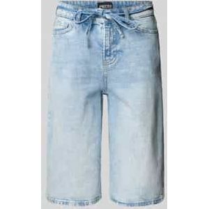 Denim Short - Mid-waist - Knielengte - Relaxed Fit