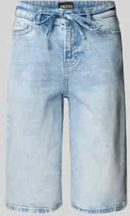 Denim Short - Mid-waist - Knielengte - Relaxed Fit